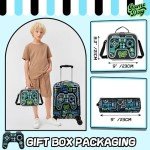 Inprof Kids' 5-Piece Hardside Luggage Set