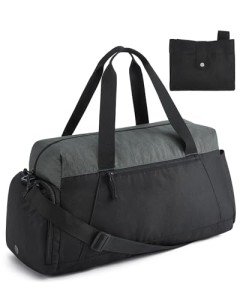 Lightweight Foldable Gym Duffle Bag with Shoe Compartment