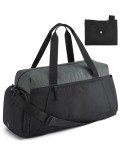 Lightweight Foldable Gym Duffle Bag with Shoe Compartment