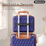 Melalenia 7-Piece Hard Shell Luggage Set