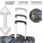 Expandable 28-Inch Softside Designer Luggage Bag