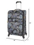 Expandable 28-Inch Softside Designer Luggage Bag