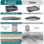 Wanderlust Compression Packing Cubes Set for Travel