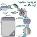 Wanderlust Compression Packing Cubes Set for Travel