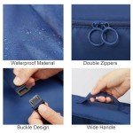 Travel Packing Cubes Set - 8 Organizers in Blue