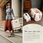 Coolife 3-Piece Hardshell Luggage Set