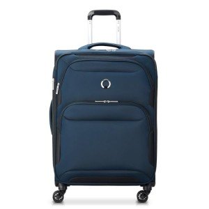DELSY Paris Sky Max 2.0 24-Inch Blue Luggage