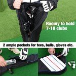 Foldable Lightweight Golf Carry Bag in Multiple Colors