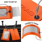 Durable Travel ID Luggage Tags by TUFFTAAG