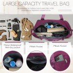 Rolling Duffel Bag with Wheels - Expandable Travel Bag