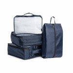 Navy 4-Piece Packing Cube Set for Travel