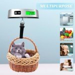 Digital Luggage Scale with LED Display – 110lb Capacity