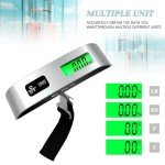 Digital Luggage Scale with LED Display – 110lb Capacity
