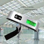 Digital Luggage Scale with LED Display – 110lb Capacity