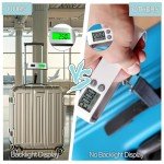 Digital Luggage Scale with LED Display – 110lb Capacity