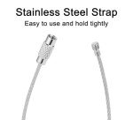 Cute PU Leather Luggage Tags, 2 Pack