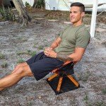 Sit Pack Compact Folding Camping Chair - 265 lbs Capacity