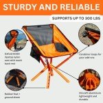 Sit Pack Compact Folding Camping Chair - 265 lbs Capacity