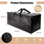 NATURELUX Heavy Duty Moving Bags - 6 Pack