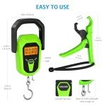 AMIR 110lb Portable Digital Luggage Scale
