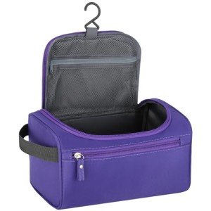 Hanging Travel Toiletry Bag - Blue Dopp Kit