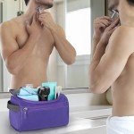 Hanging Travel Toiletry Bag - Blue Dopp Kit