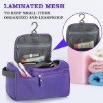 Hanging Travel Toiletry Bag - Blue Dopp Kit