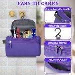 Hanging Travel Toiletry Bag - Blue Dopp Kit