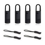 8-Pack Premium Zipper Pulls for Luggage & Bags