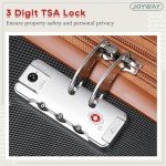 Expandable 5-Piece Lightweight Hard Shell Luggage Set