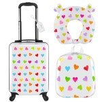 4-Piece Kids Luggage Set with Backpack & Suitcase