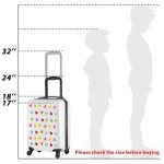 4-Piece Kids Luggage Set with Backpack & Suitcase