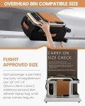 LOVEVOOK 20-Inch Airline Approved Carry-On Luggage