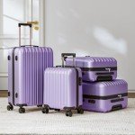 Fridtrip Lightweight Hard Shell Luggage Set - 4 Pieces
