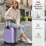 Fridtrip Lightweight Hard Shell Luggage Set - 4 Pieces
