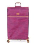 Beach Stripes 22" Softside Carry-On Spinner Luggage