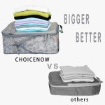 Extra Large Compression Packing Cubes Set - Camo Grey