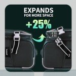 4-Piece Softside Luggage Set with Spinner Wheels
