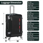 4-Piece Softside Luggage Set with Spinner Wheels