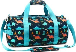 Girls' Gym Travel Duffle Bag with Shoe Compartment