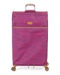Beach Stripes 22" Softside Carry-On Spinner Luggage