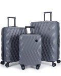BAGSMART Lightweight 3-Piece Hardside Luggage Set