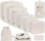 BAGAIL 10-Piece Packing Cube Set for Travel