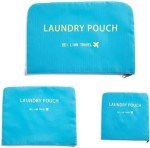 6-Piece Travel Luggage Organizer Set in Blue