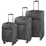 Cantor Ultra Lightweight 3-Piece Softside Luggage Set