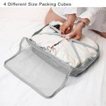 Navy Blue 8-Piece Travel Packing Cube Set