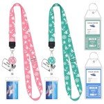 2 Pack Cruise Lanyard Set with Badge Holders