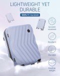 BAGSMART 3-Piece Hardside Luggage Set - Purple