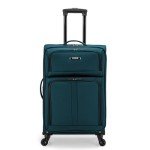 U.S. Traveler Anzio Teal Expandable Spinner Luggage