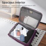 LARVENDER 3-Piece Expandable Softside Carry-On Set